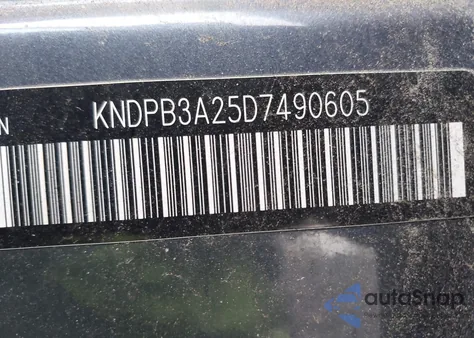 2013 Kia Sportage Lx z USA, uszkodzony, nr VIN KNDPB3A25D7490605